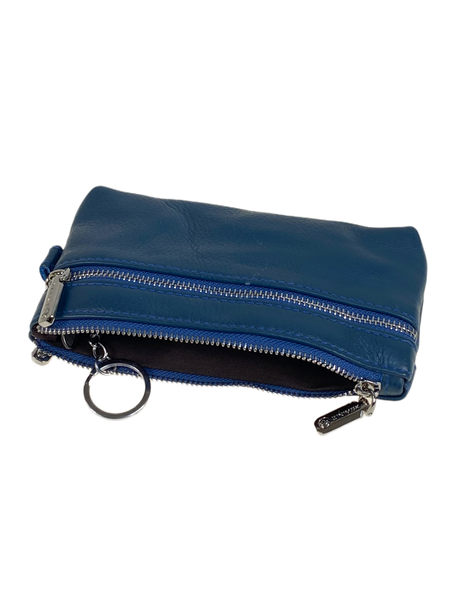 На фото 2 - Женский кошелёк  из натуральной кожи, цвет синий