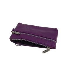 На фото 2 - Женский кошелёк  из натуральной кожи, цвет коричневый