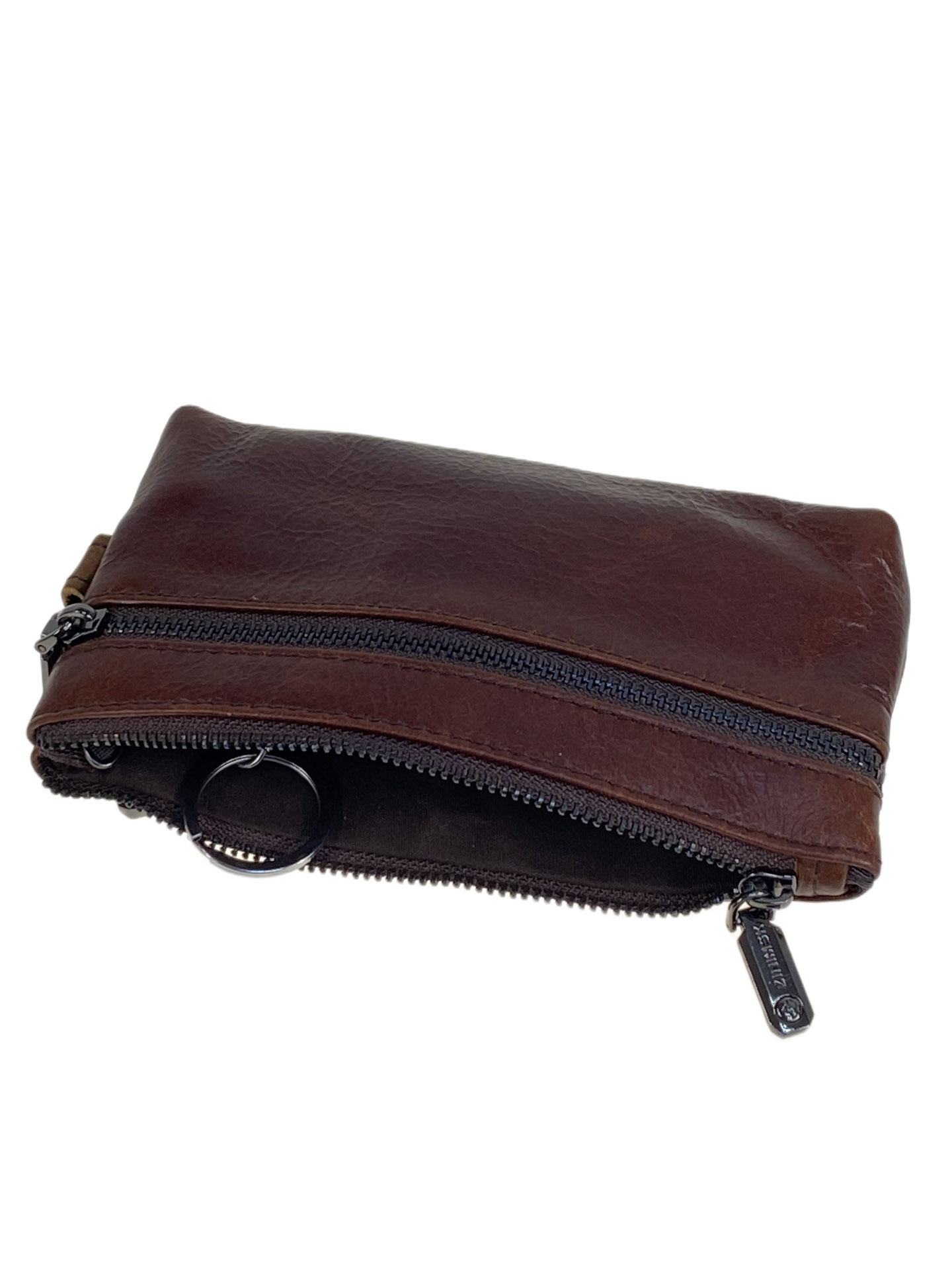 На фото 2 - Женский кошелёк  из натуральной кожи, цвет шоколад