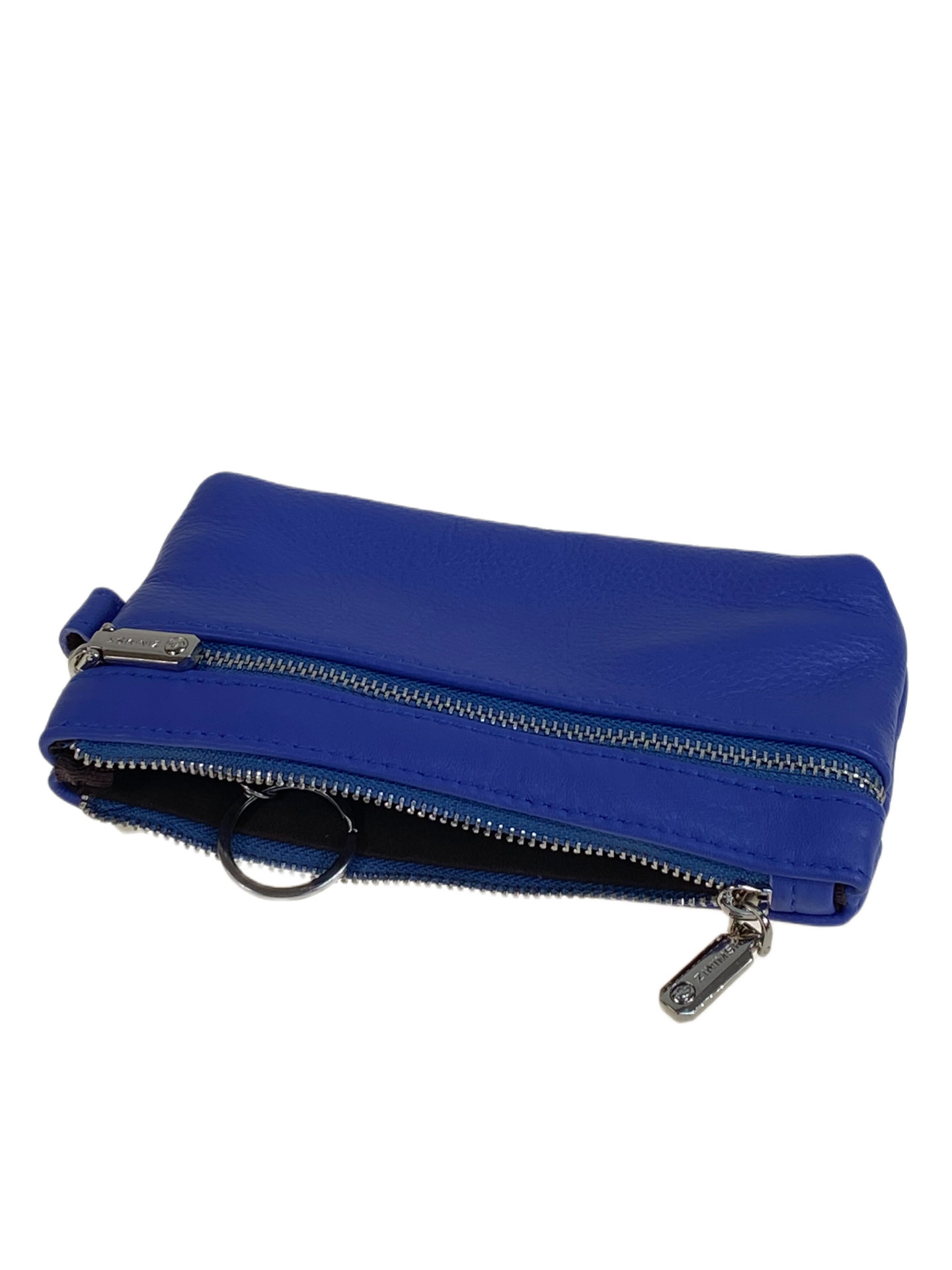 На фото 2 - Женский кошелёк  из натуральной кожи, цвет синий