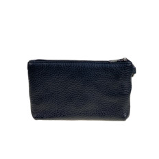 На фото 2 - Женский кошелёк из натуральной кожи, цвет черный На фото 2 - Женский кошелёк из натуральной кожи, цвет черный