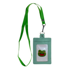 На фото 1 - Бейджик на шею, цвет зеленый