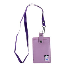 На фото 2 - Бейджик на шею, цвет сиреневый