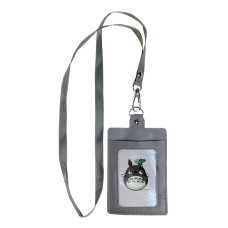На фото 1 - Бейджик на шею, цвет серый