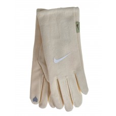 На фото 1 - Зимние теплые перчатки с флисом, цвет молочный На фото 1 - Зимние теплые перчатки с флисом, цвет молочный