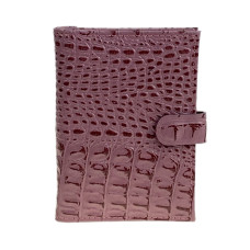 На фото 1 - Обложка для паспорта и автодокументов из натуральной кожи мультицвет