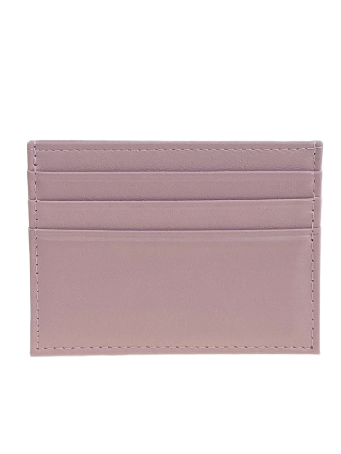На фото 1 -  Картхолдер женский из натуральной кожи для пластиковых карт, цвет пудра