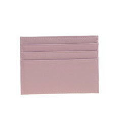 На фото 2 -  Картхолдер женский из натуральной кожи для пластиковых карт, цвет пудра