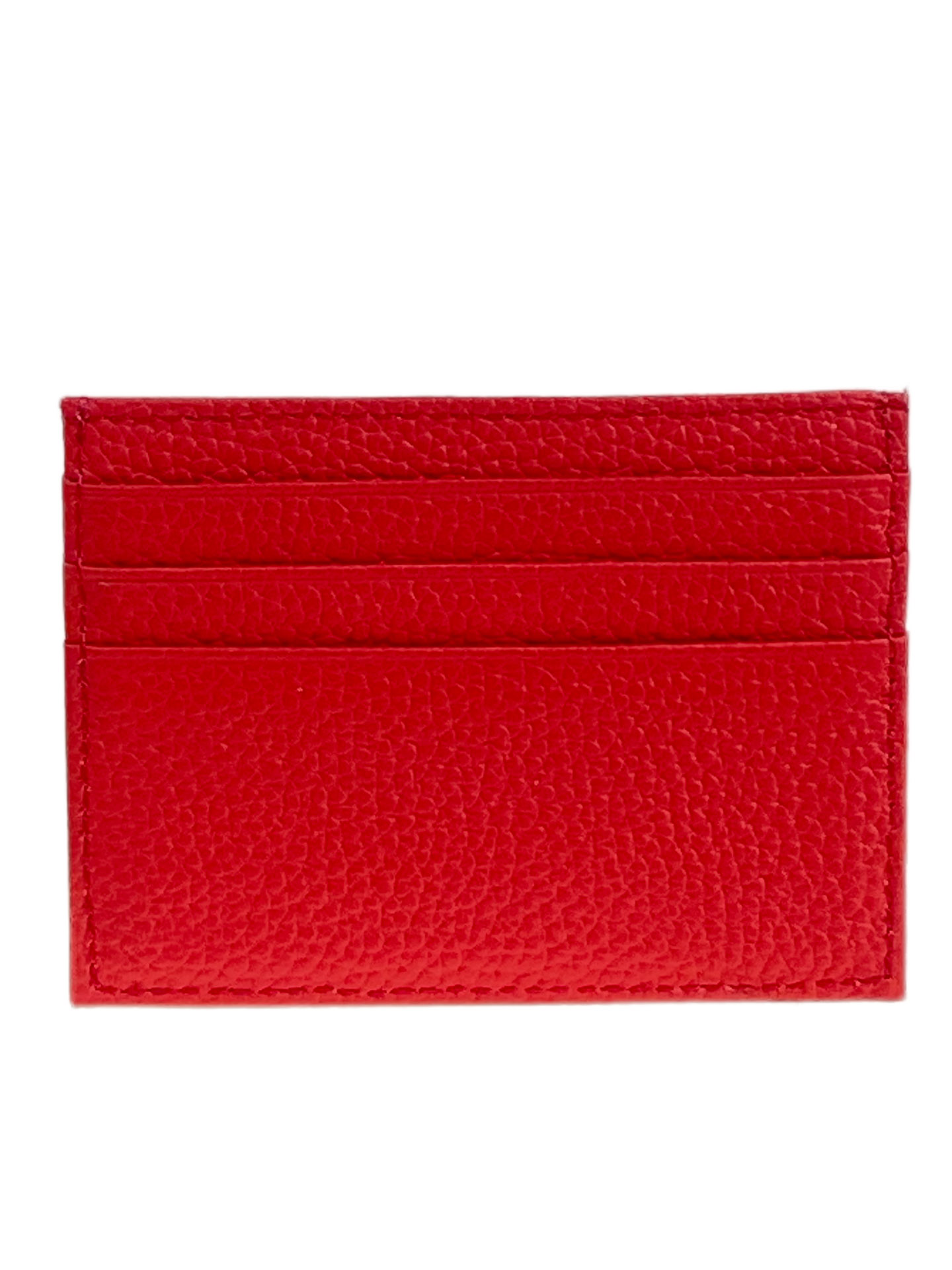 На фото 1 -  Картхолдер женский из натуральной кожи для пластиковых карт, цвет красный
