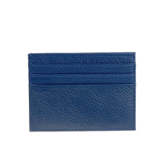 На фото 2 - Картхолдер женский из натуральной кожи для пластиковых карт, цвет тёмно синий На фото 2 - Картхолдер женский из натуральной кожи для пластиковых карт, цвет тёмно синий