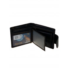 На фото 2 - Портмоне мужское из натуральной кожи , цвет черный На фото 2 - Портмоне мужское из натуральной кожи , цвет черный