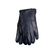На фото 1 - Перчатки мужские из натуральной кожи цвет черный На фото 1 - Перчатки мужские из натуральной кожи цвет черный