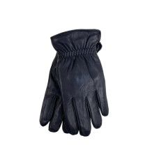 На фото 1 -  Перчатки мужские из натуральной кожи цвет черный