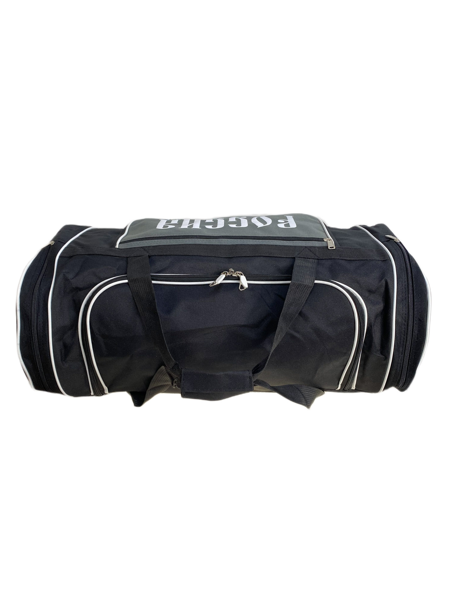 На фото 2 - Дорожная сумка из текстиля  с принтом мультицвет