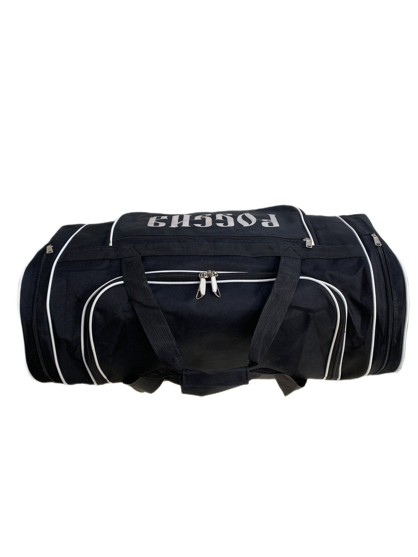 На фото 2 - Дорожная сумка из текстиля  с принтом мультицвет