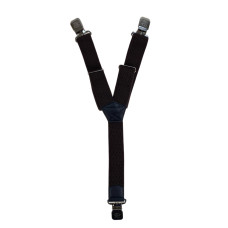 На фото 1 - Подтяжки мужские, цвет шоколад