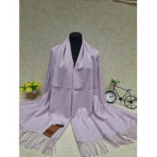 На фото 1 - Тёплый палантин, цвет светло сиреневый