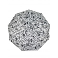 На фото 3 - Зонт женский-автомат с принтом, мультицвет На фото 3 - Зонт женский-автомат с принтом, мультицвет