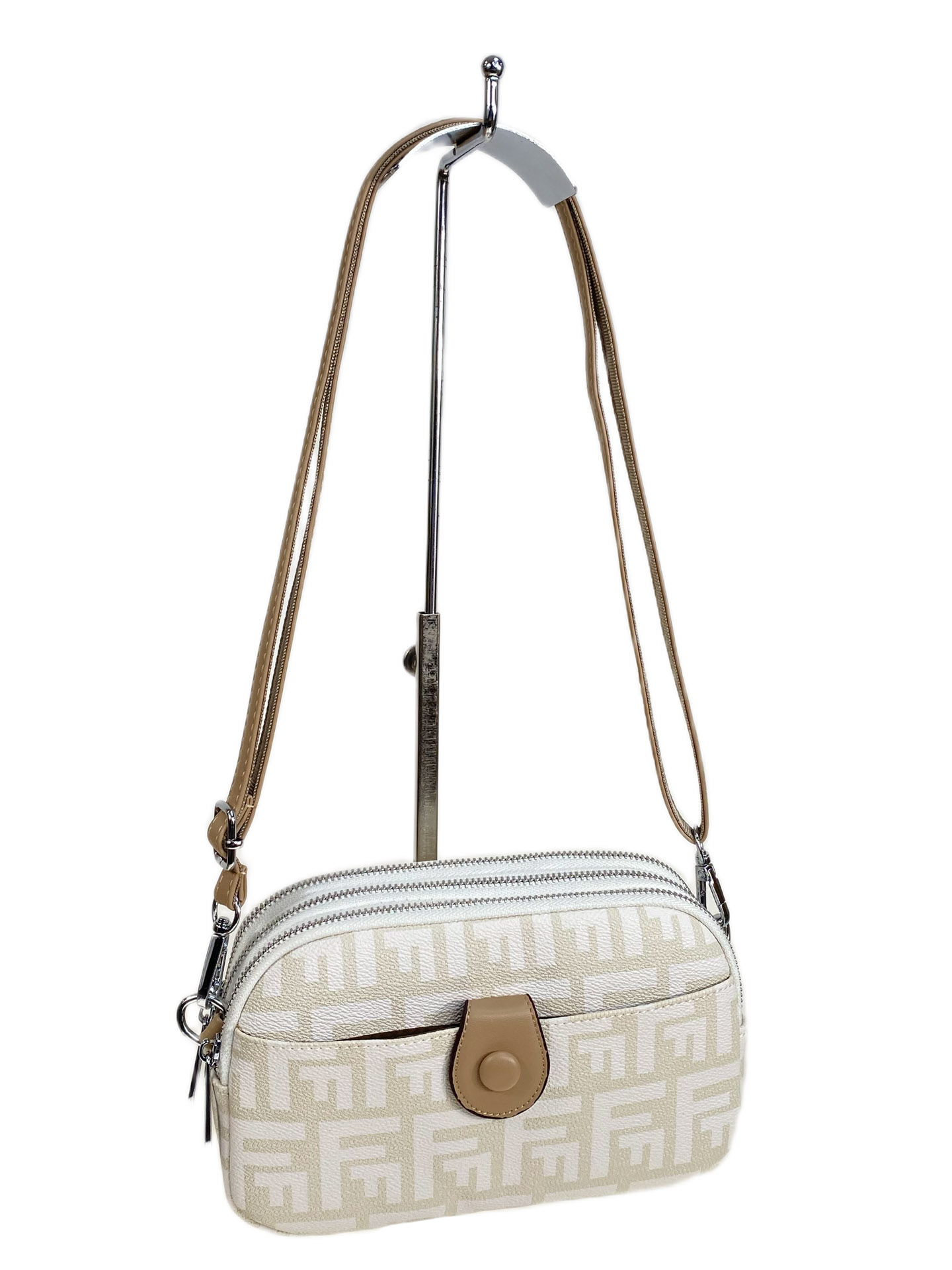 На фото 1 - Женская сумка из искусственной кожи, мультицвет