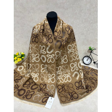 На фото 1 - Мягкий палантин из кашемира мультицвет