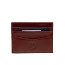 На фото 1 - Картхолдер из натуральной кожи для пластиковых карт, цвет коричневый На фото 1 - Картхолдер из натуральной кожи для пластиковых карт, цвет коричневый