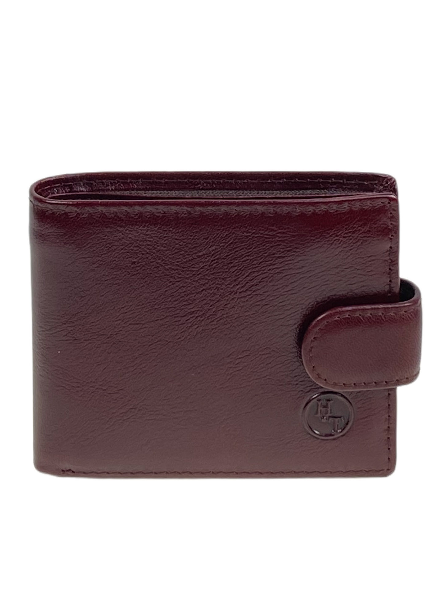 На фото 1 - Мужское  портмоне из натуральной кожи, цвет коричневый