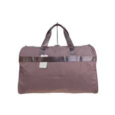 На фото 2 - Дорожная сумка из текстиля, цвет  светло розовый