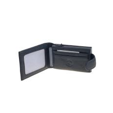 На фото 2 - Мужское портмоне из натуральной кожи цвет черный На фото 2 - Мужское портмоне из натуральной кожи цвет черный