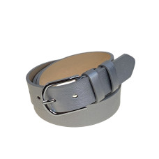 На фото 1 -  Ремень женский из искусственной кожи, цвет серебро