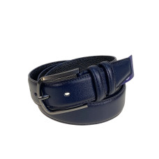 На фото 1 -  Ремень мужской из искусственной кожи, цвет синий