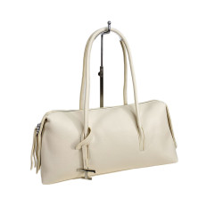 На фото 2 - Женская сумка из искусственной кожи, цвет белый