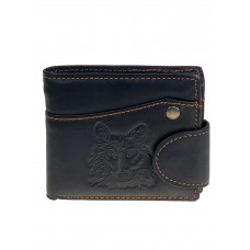 На фото 1 - Портмоне мужское из натуральной кожи , цвет черный На фото 1 - Портмоне мужское из натуральной кожи , цвет черный