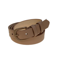 На фото 1 -  Ремень женский из искусственной кожи, цвет коричневый