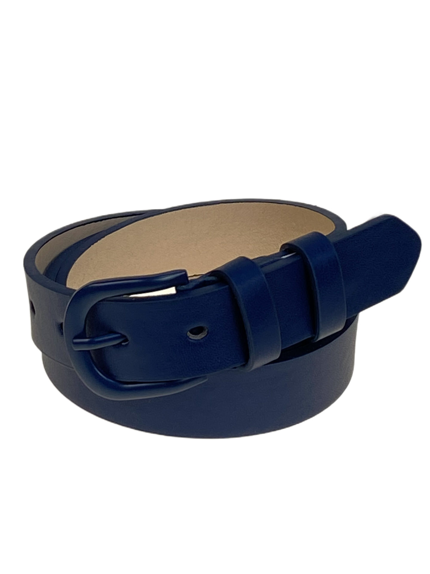 На фото 1 -  Ремень женский из искусственной кожи, цвет синий