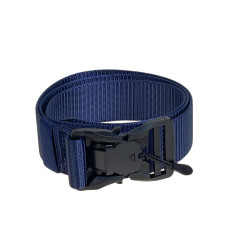 На фото 1 -  Ремень текстильный, цвет синий