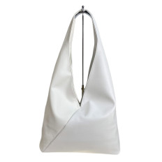 На фото 2 - Женская сумка из искусственной кожи, цвет белый