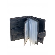 На фото 2 - Кошелек-органайзер мужской из натуральной кожи, цвет черный На фото 2 - Кошелек-органайзер мужской из натуральной кожи, цвет черный