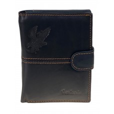 На фото 1 - Кошелек-органайзер мужской из натуральной кожи , цвет черный На фото 1 - Кошелек-органайзер мужской из натуральной кожи , цвет черный