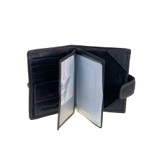 На фото 2 - Кошелек-органайзер мужской из натуральной кожи, цвет черный На фото 2 - Кошелек-органайзер мужской из натуральной кожи, цвет черный