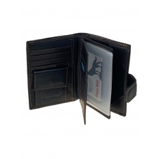 На фото 2 - Кошелек-органайзер мужской из натуральной кожи , цвет черный На фото 2 - Кошелек-органайзер мужской из натуральной кожи , цвет черный