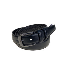 На фото 1 -  Ремень мужской из искусственной кожи, цвет черный