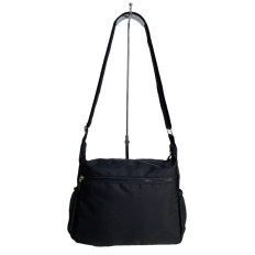 На фото 2 - Женская cумка из текстиля, цвет черный