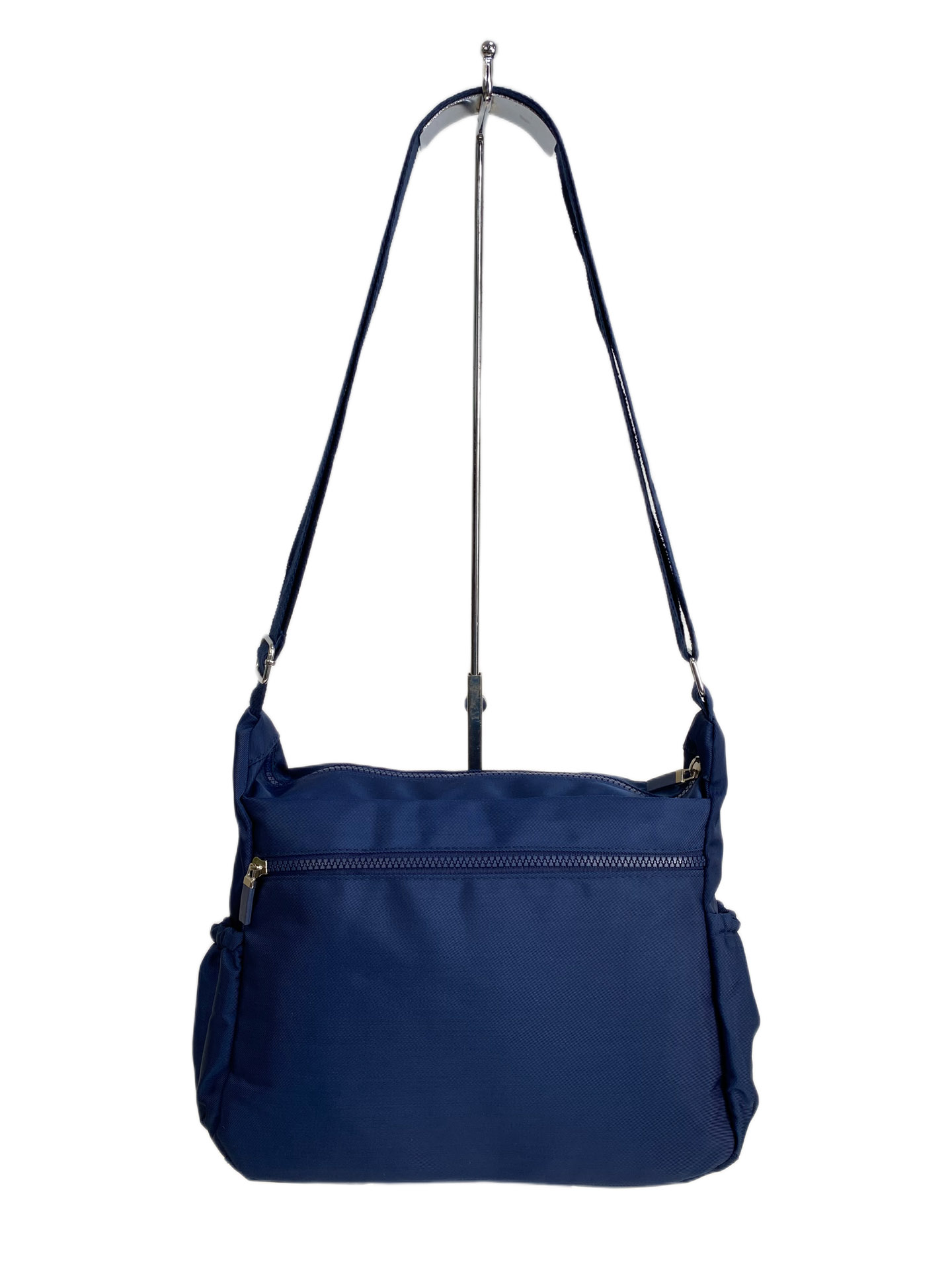 На фото 2 - Женская cумка из текстиля, цвет синий