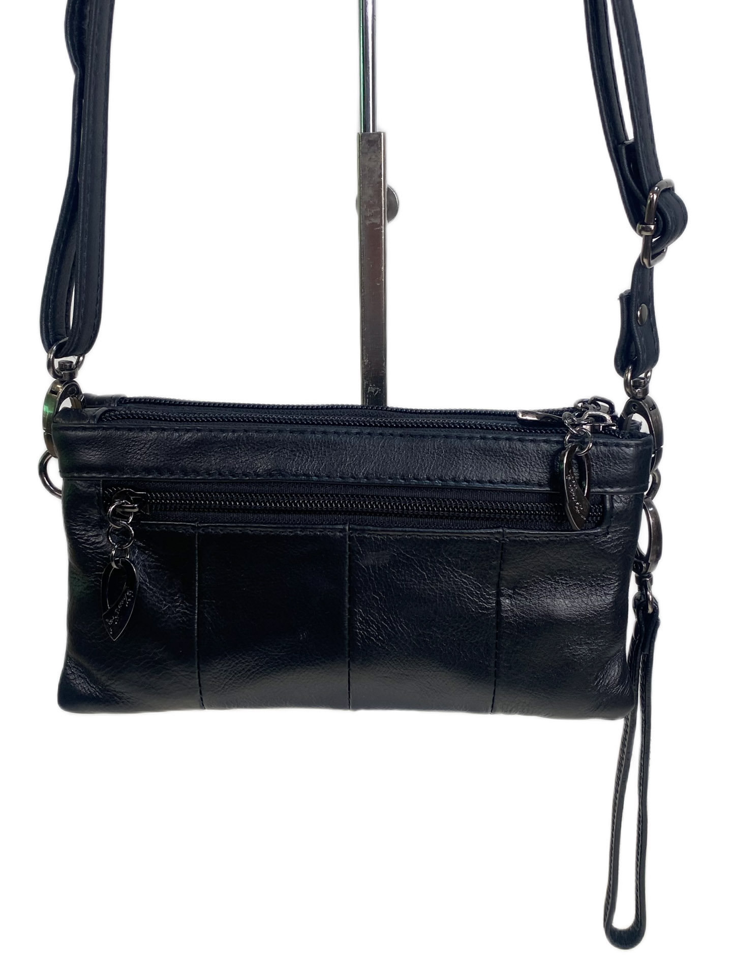 На фото 2 - Женская сумка из натуральной кожи, цвет кофе