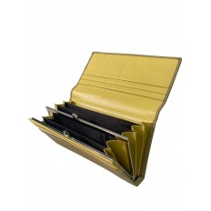 На фото 2 - Женское портмоне из мягкой искусственной кожи, цвет желтый На фото 2 - Женское портмоне из мягкой искусственной кожи, цвет желтый