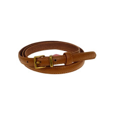 На фото 1 - Ремень женский из натуральной кожи, цвет коричнево-рыжий На фото 1 - Ремень женский из натуральной кожи, цвет коричнево-рыжий