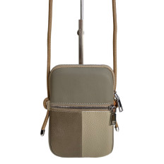 На фото 2 - Женская сумка из натуральной кожи, цвет мультицвет На фото 2 - Женская сумка из натуральной кожи, цвет мультицвет