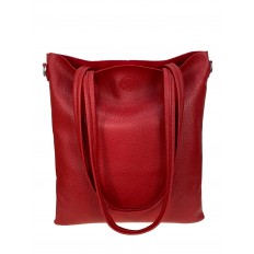 На фото 2 - Женская сумка из искусственной кожи, цвет красный На фото 2 - Женская сумка из искусственной кожи, цвет красный