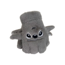 На фото 1 - Тёплые подростковые перчатки, цвет серый