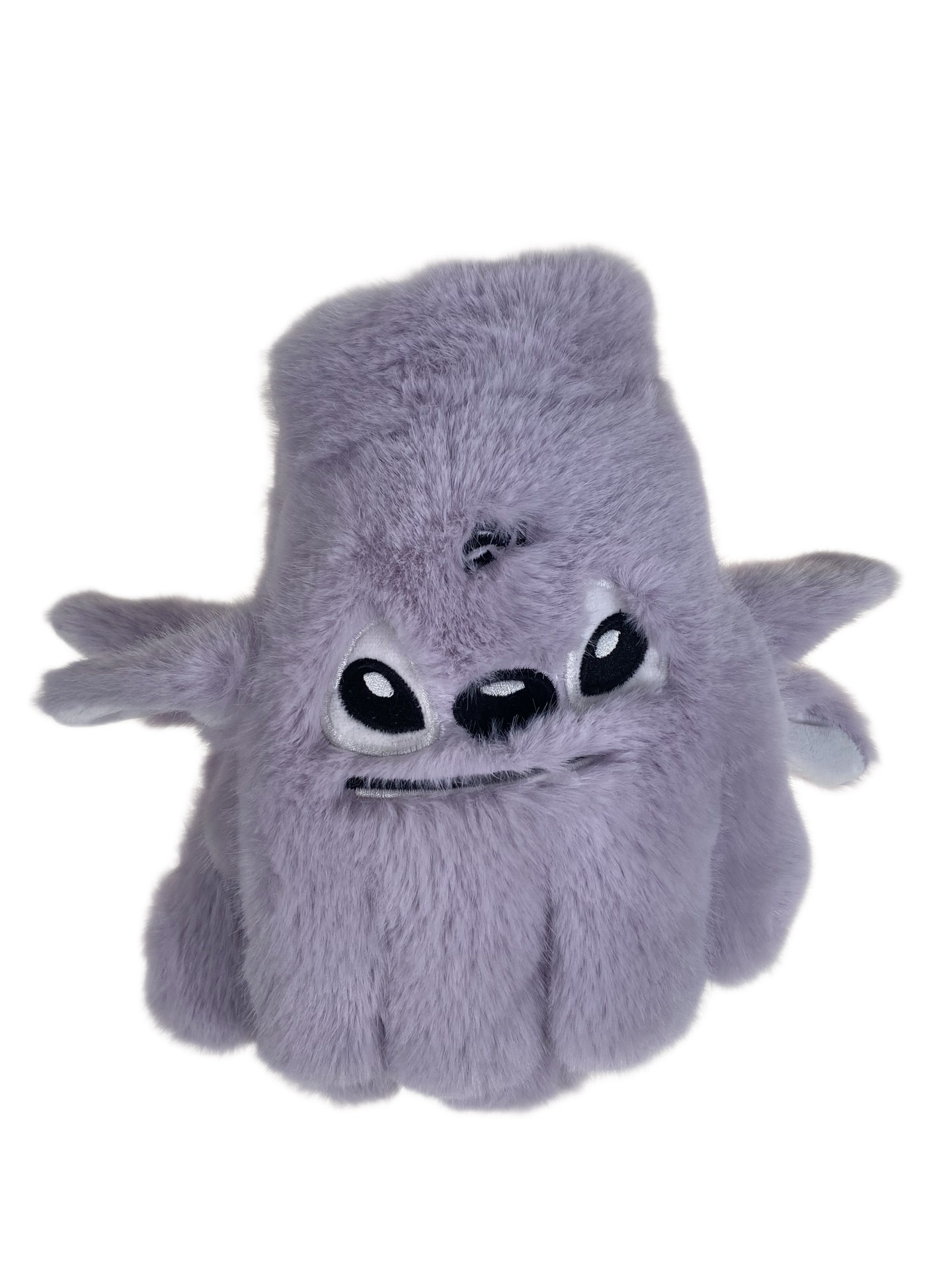 На фото 1 - Тёплые подростковые перчатки, цвет светло сиреневый